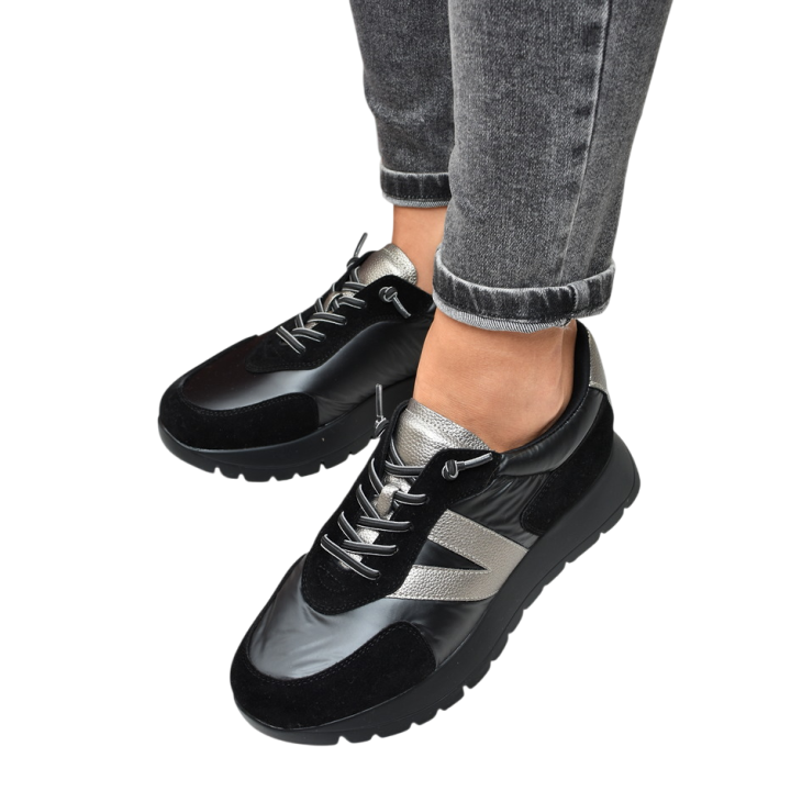 Sneakersy damskie Vinceza 58561 Czarne