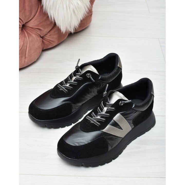 Sneakersy damskie Vinceza 58561 Czarne