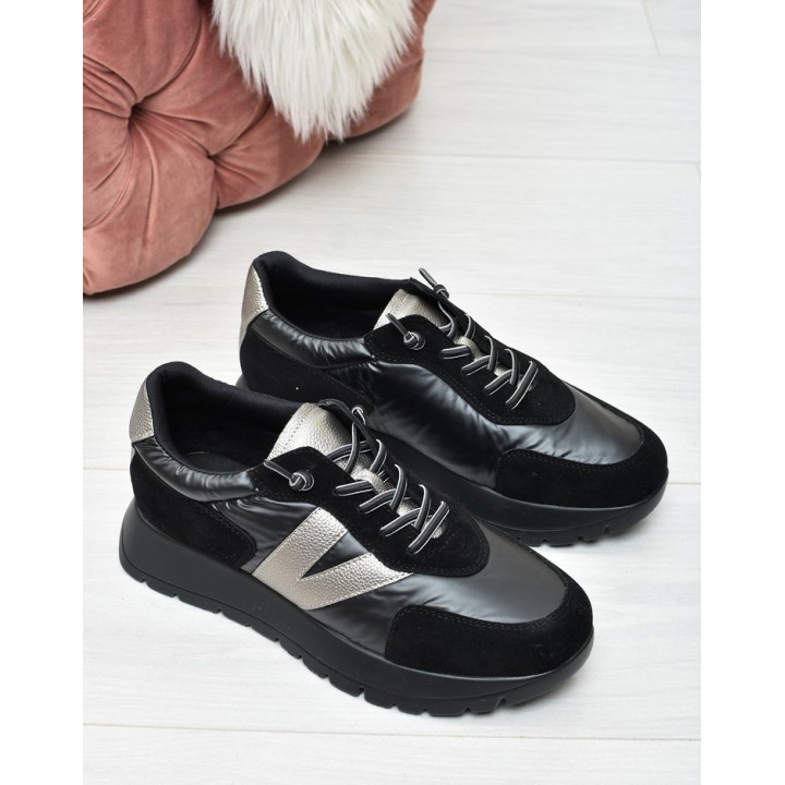 Sneakersy damskie Vinceza 58561 Czarne