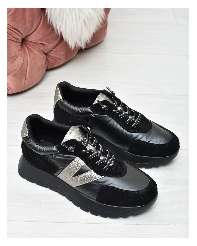 Sneakersy damskie Vinceza 58561 Czarne