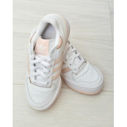 Sneakersy damskie Adidas ID0407 Biały/Łosoś