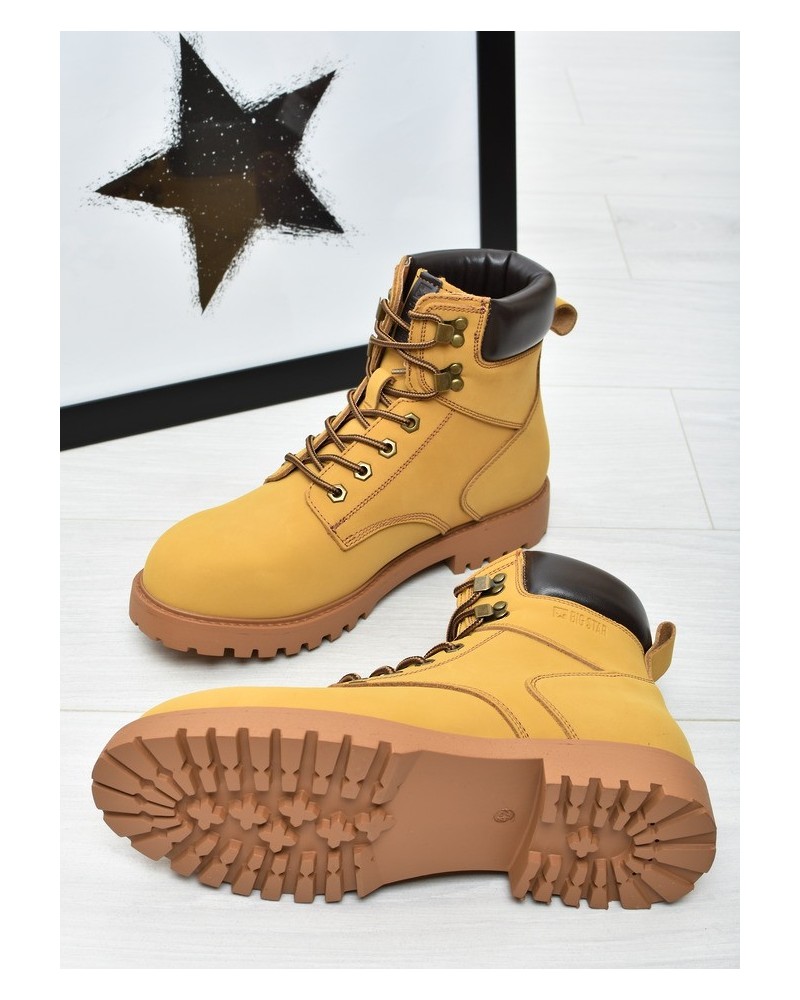 Trapery męskie Big Star OO174629 Camel
