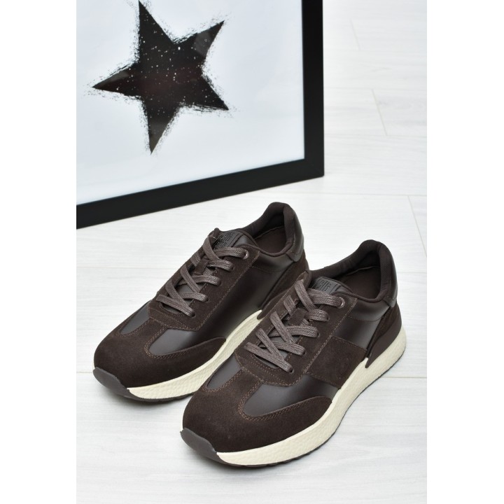 Buty męskie Big Star OO174199 Ciemny brąz