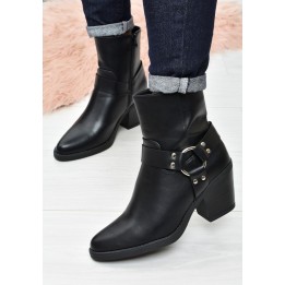Botki damskie Seastar QT105 Czarne