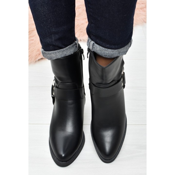 Botki damskie Seastar QT105 Czarne