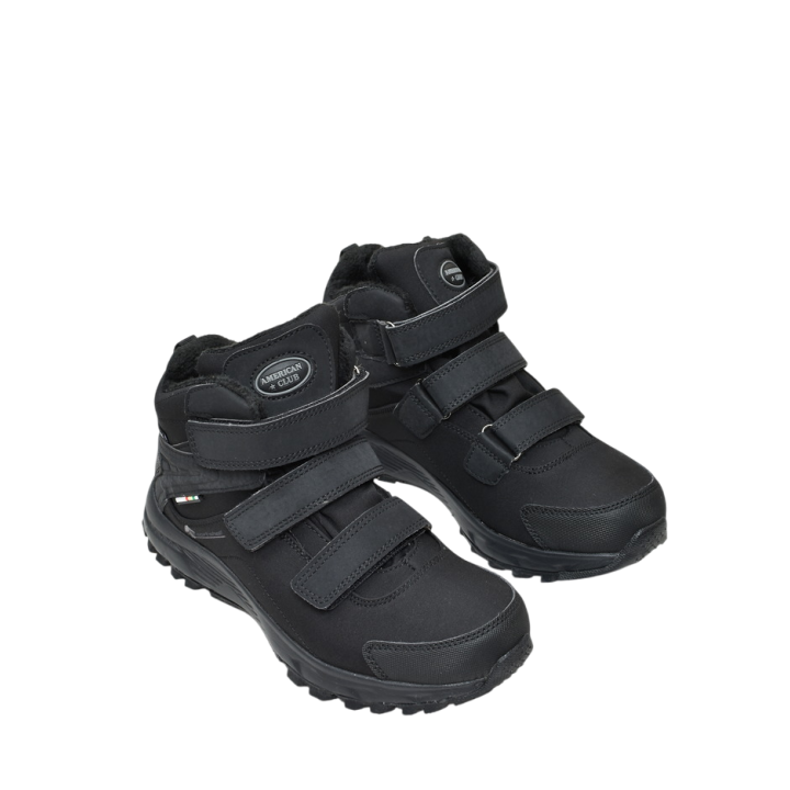 Buty trekkingowe ocieplane American Club HL22 Czarne