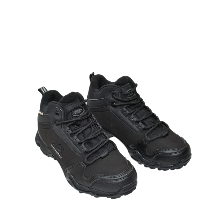 Buty trekkingowe ocieplane American Club WT64 Czarne