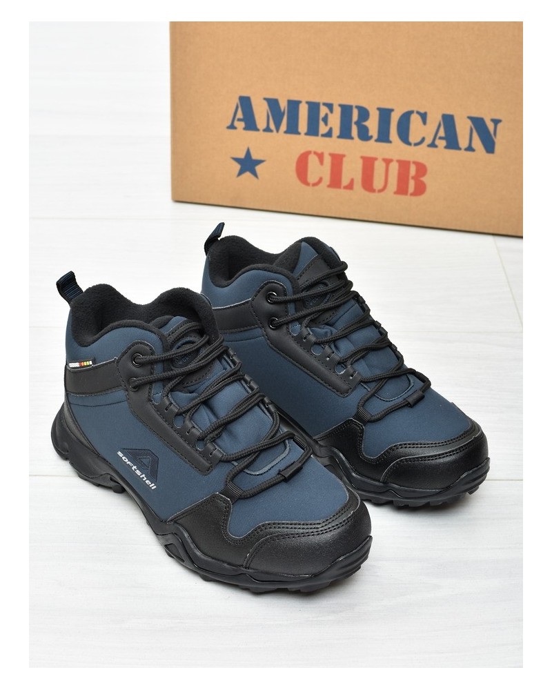 Buty trekkingowe ocieplane American Club WT64 Granat