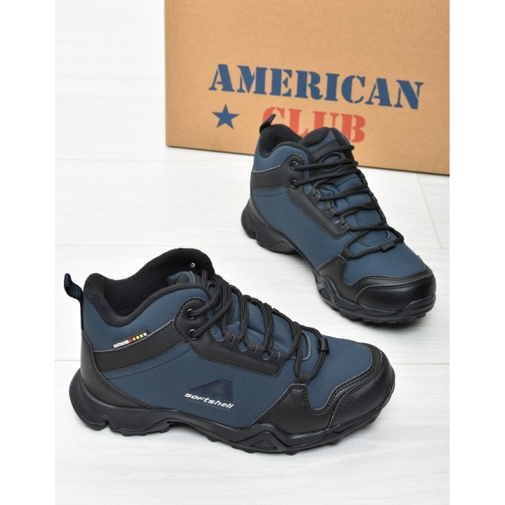 Buty trekkingowe ocieplane American Club WT64 Granat