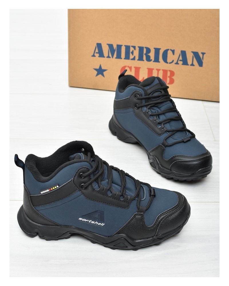 Buty trekkingowe ocieplane American Club WT64 Granat