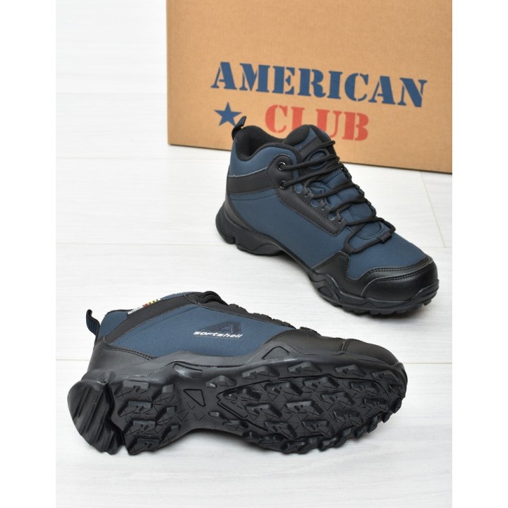 Buty trekkingowe ocieplane American Club WT64 Granat