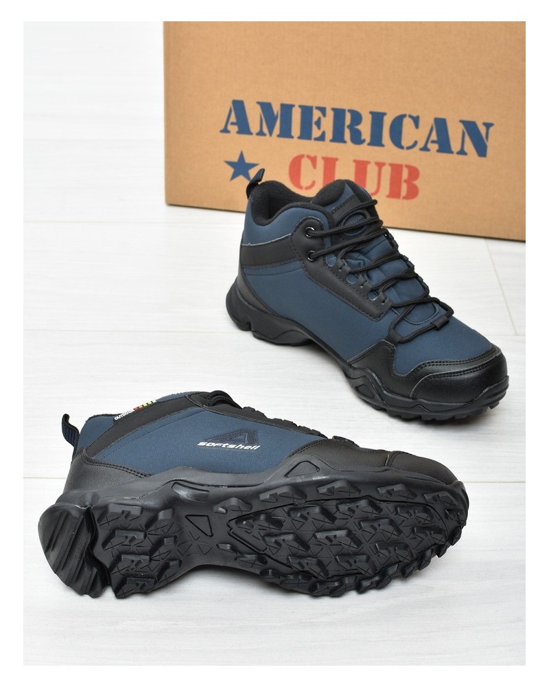 Buty trekkingowe ocieplane American Club WT64 Granat