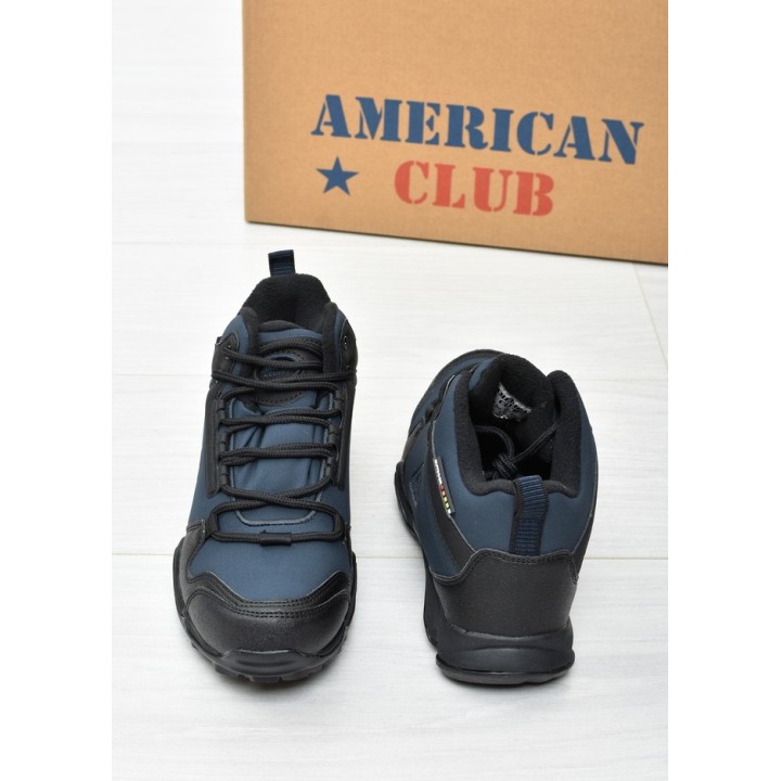 Buty trekkingowe ocieplane American Club WT64 Granat