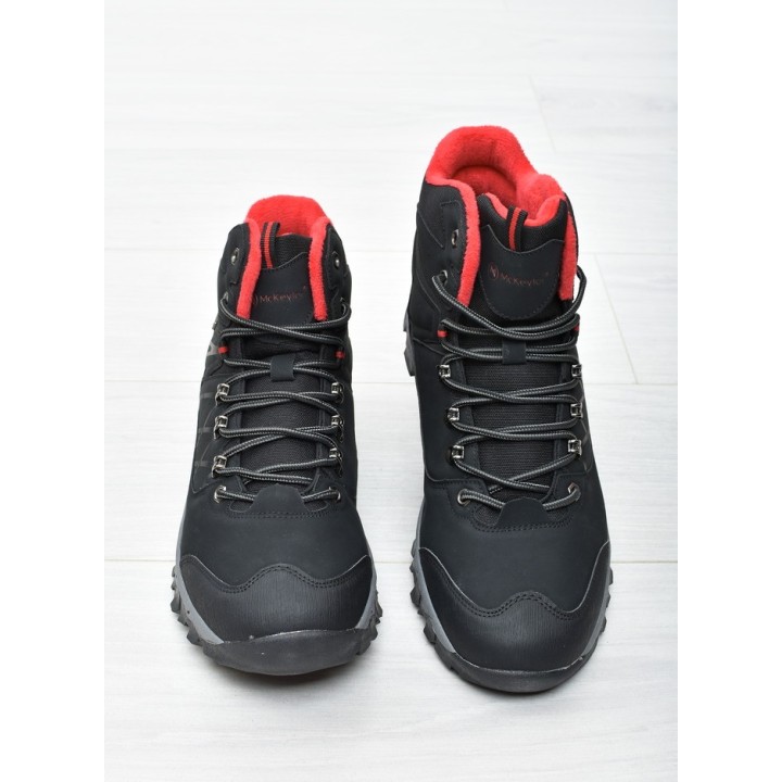 Buty Trekkingowe męskie  McKeylor 12652 Czarne