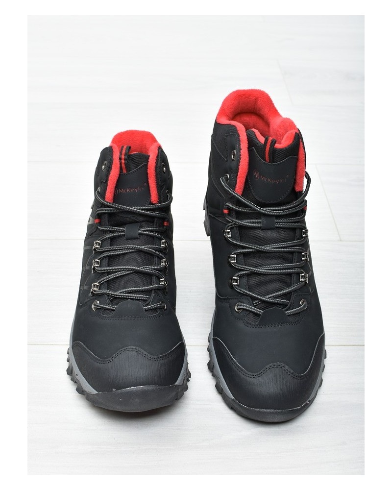 Buty Trekkingowe męskie  McKeylor 12652 Czarne