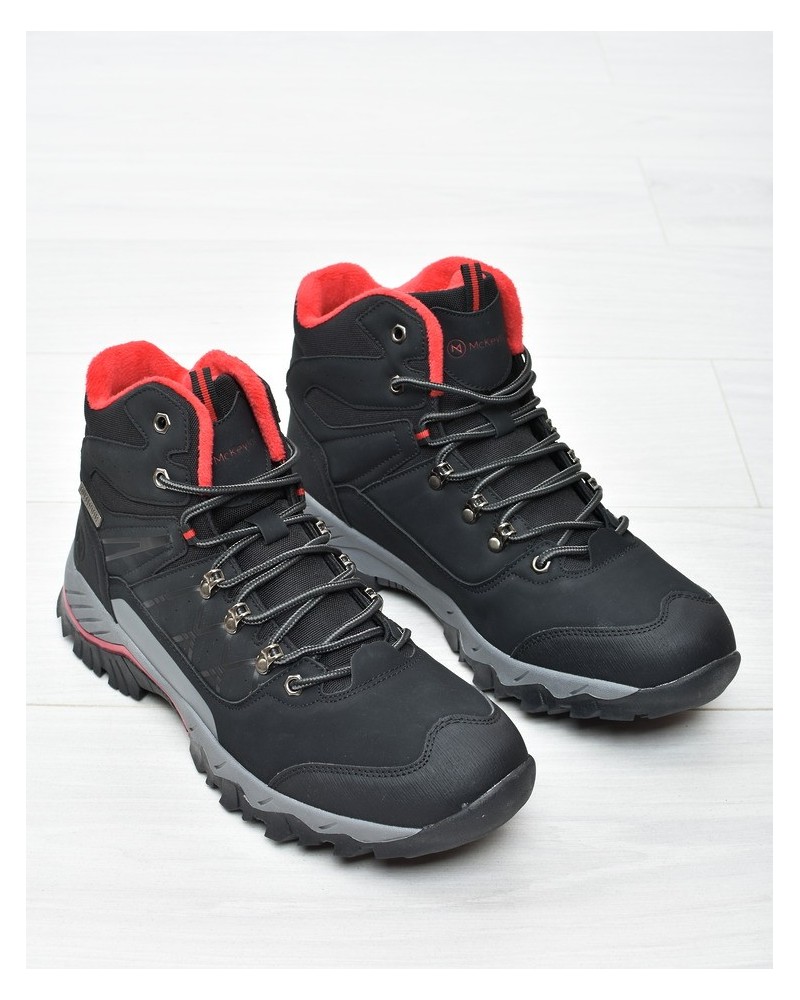 Buty Trekkingowe męskie  McKeylor 12652 Czarne
