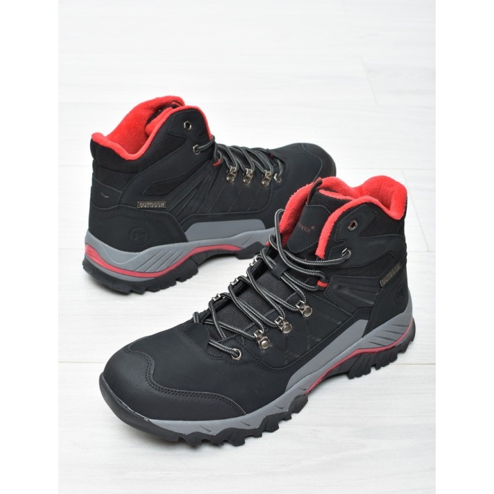 Buty Trekkingowe męskie  McKeylor 12652 Czarne