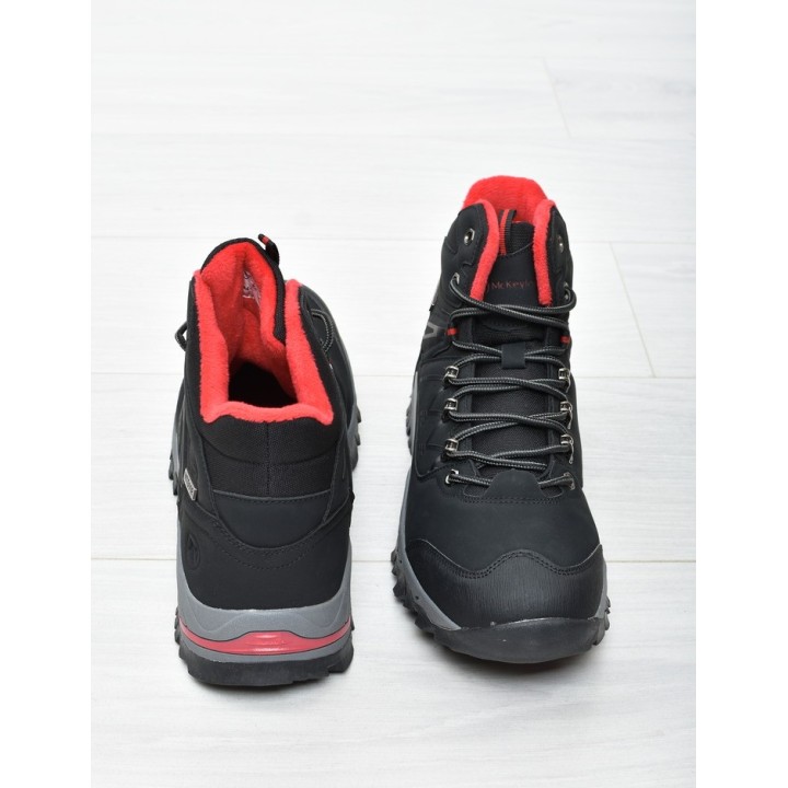 Buty Trekkingowe męskie  McKeylor 12652 Czarne
