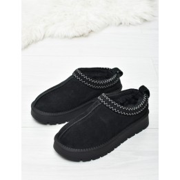 Botki damskie Mule American CY187 Czarne