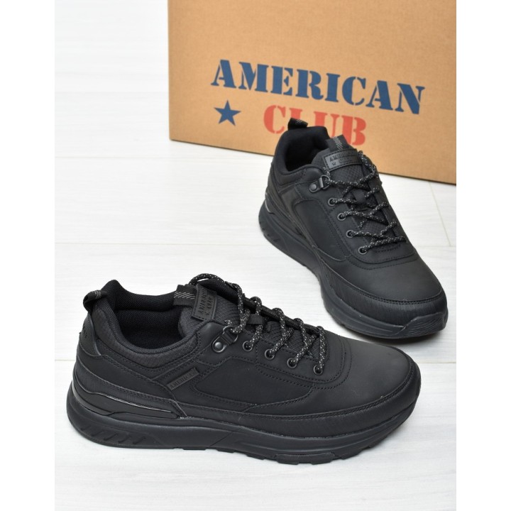 Obuwie męskie American AA48 Czarne