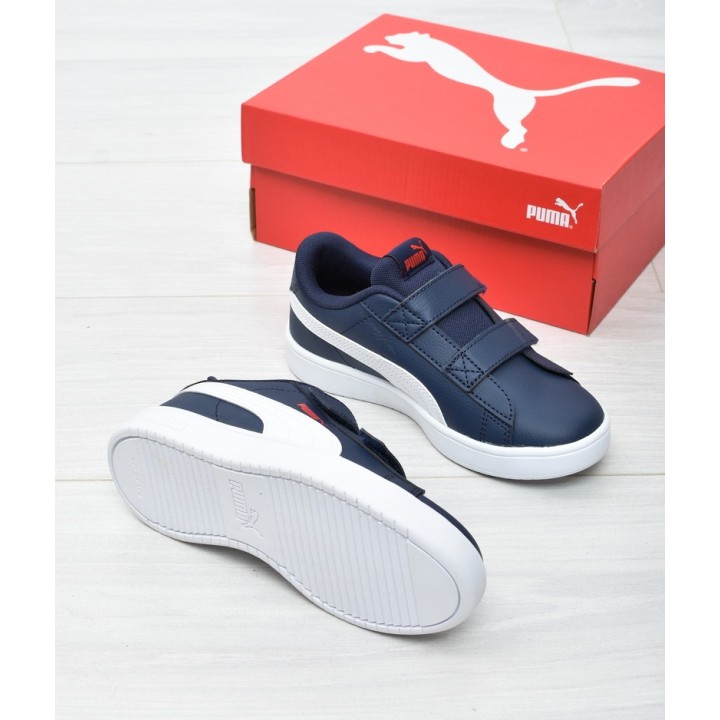 Buty sportowe dziecięce Puma 394253-01 Granat