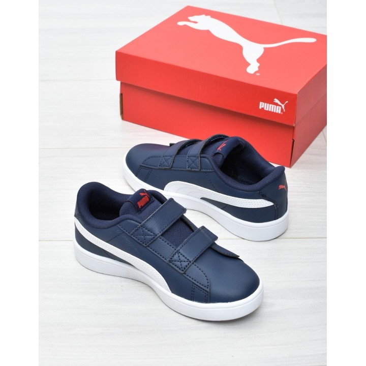 Buty sportowe dziecięce Puma 394253-01 Granat