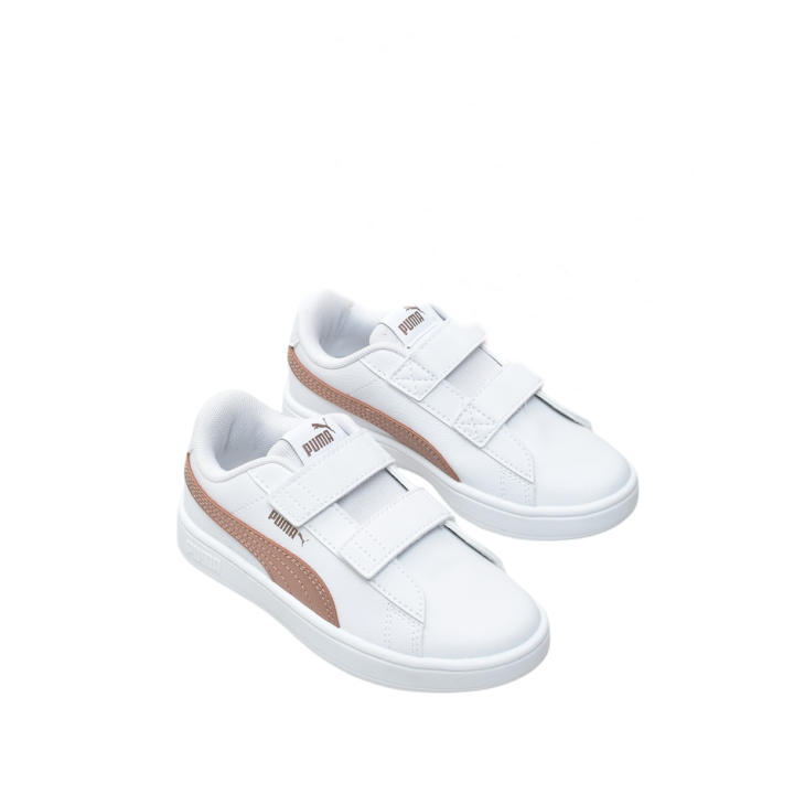 Buty sportowe dziecięce Puma 394253-04 Biało-złote