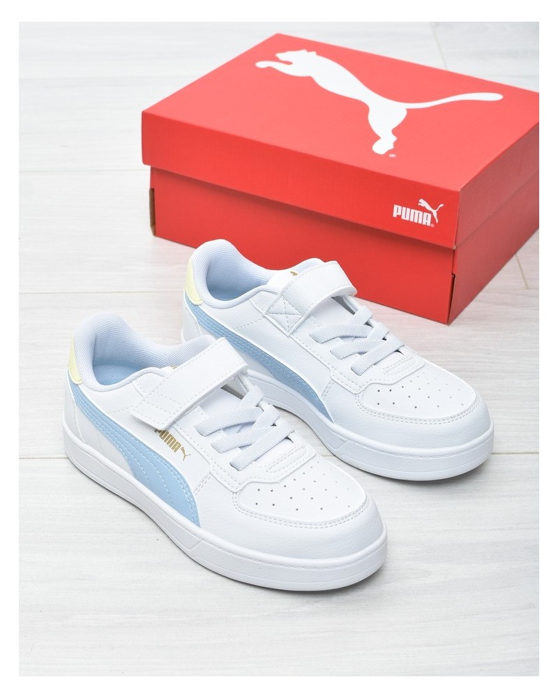 Buty sportowe dziecięce Puma 393839-60 Białe