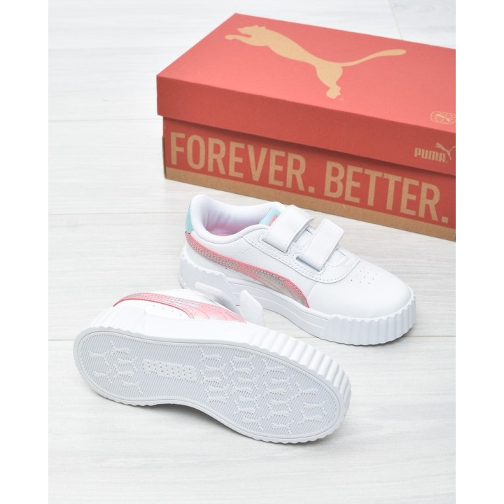 Buty dziecięce sportowe Puma 402806-01 Białe