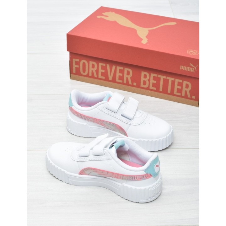 Buty dziecięce sportowe Puma 402806-01 Białe