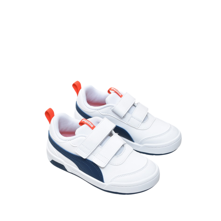 Buty sportowe dziecięce Puma 312152-04 Biało-Granatowe