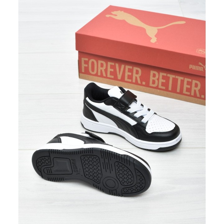 Buty sportowe dziecięce Puma 398995-01 Białe