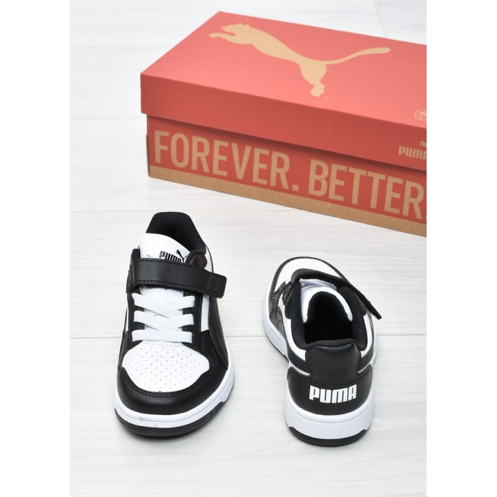Buty sportowe dziecięce Puma 398995-01 Białe