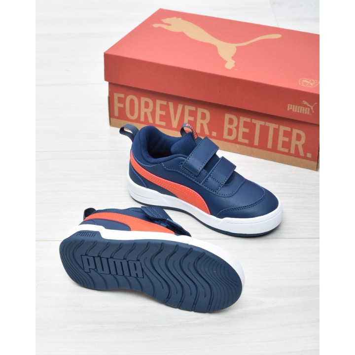 Buty sportowe dziecięce Puma 312152-02 Granat