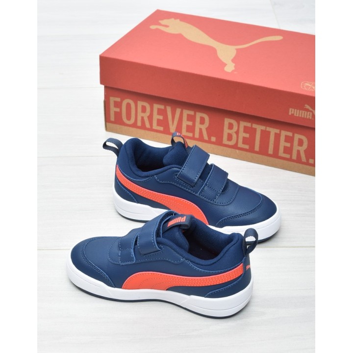 Buty sportowe dziecięce Puma 312152-02 Granat