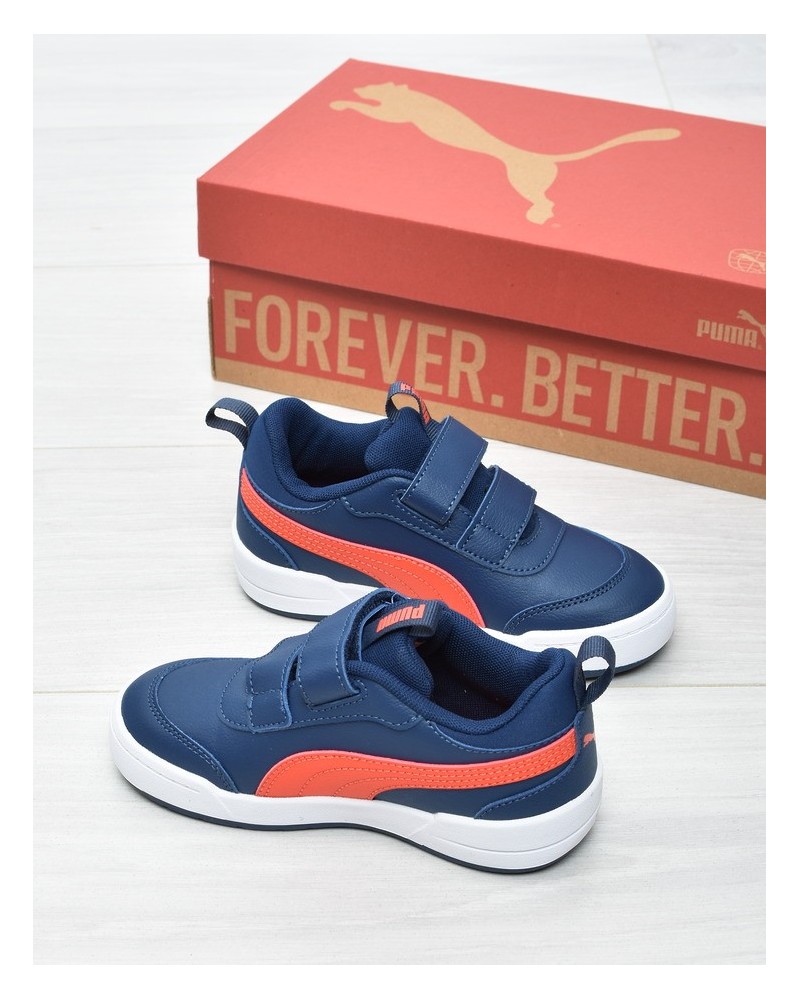 Buty sportowe dziecięce Puma 312152-02 Granat