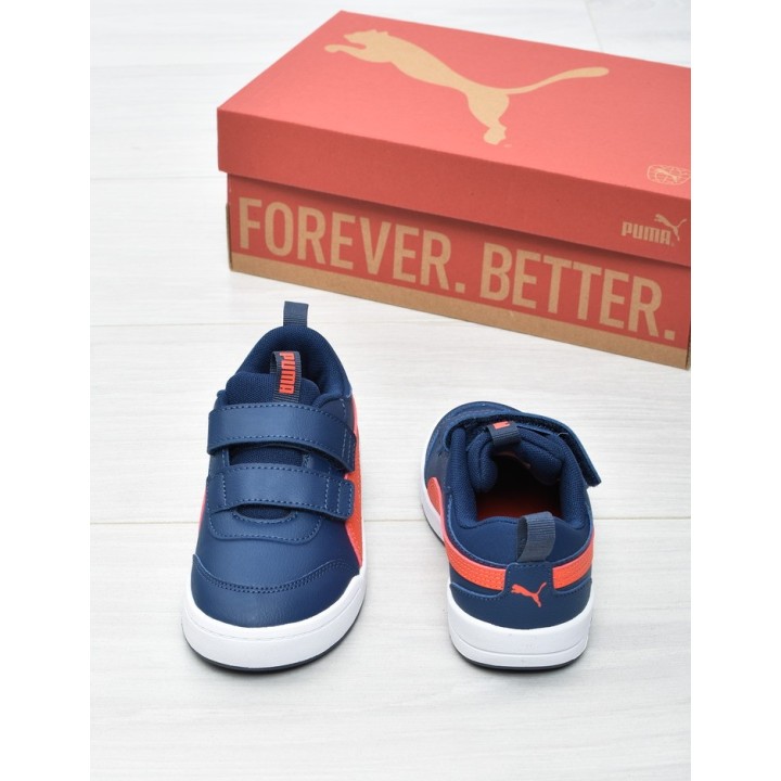 Buty sportowe dziecięce Puma 312152-02 Granat