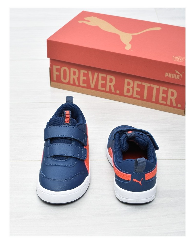 Buty sportowe dziecięce Puma 312152-02 Granat