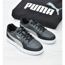 Obuwie młodzieżowe Puma 393837-58 Czarne