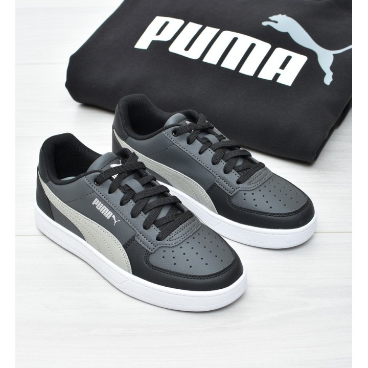 Obuwie młodzieżowe Puma 393837-58 Czarne