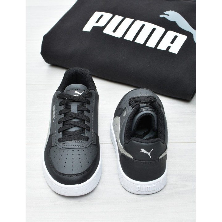 Obuwie młodzieżowe Puma 393837-58 Czarne