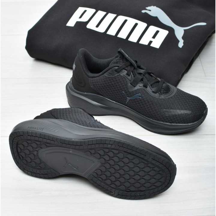Obuwie młodzieżowe Puma 380067-01 Czarne