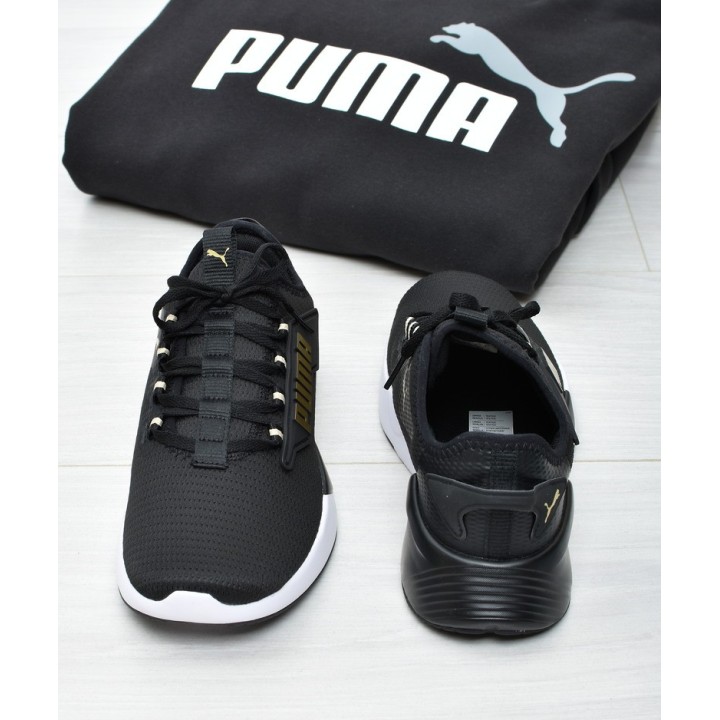 Obuwie młodzieżowe Puma 376676-16 Czarno-złote