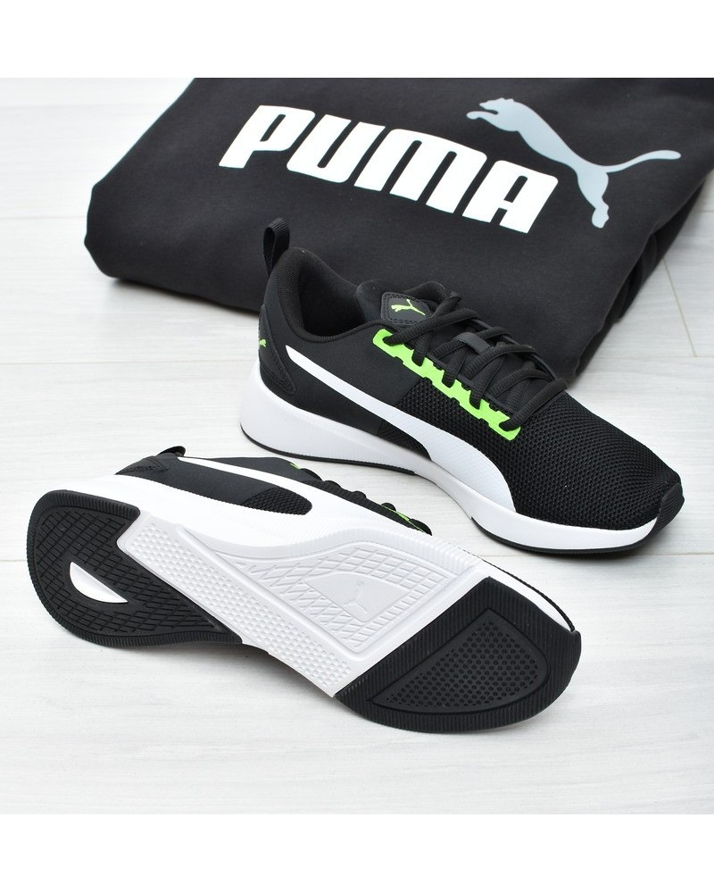Obuwie młodzieżowe Puma 192928-24 Czarno-Biało-Zielone