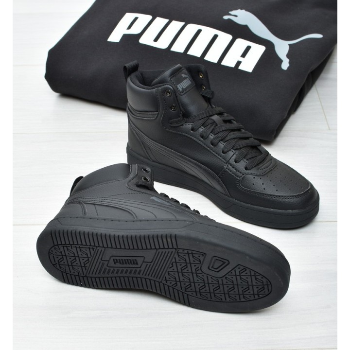 Obuwie młodzieżowe Puma 392291-01 Czarne