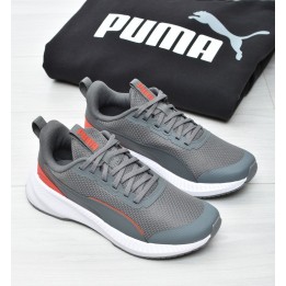 Obuwie młodzieżowe Puma 401526-08 Szare