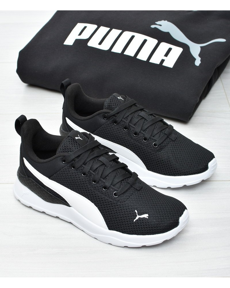 Obuwie młodzieżowe Puma 371128-02 Czarno-Białe