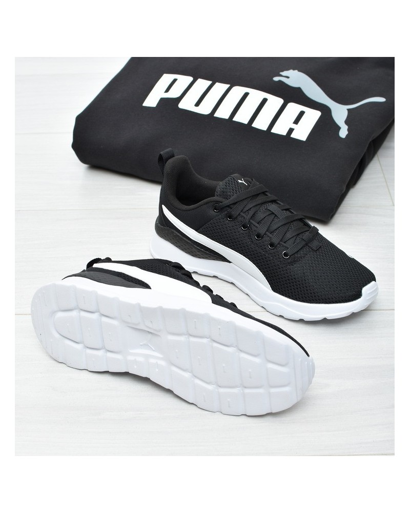 Obuwie młodzieżowe Puma 371128-02 Czarno-Białe
