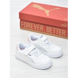Obuwie sportowe dziecięce Puma 398731-01 Białe