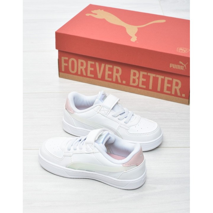 Obuwie sportowe dziecięce Puma 398731-01 Białe